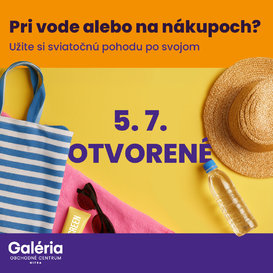 5.7. máme otvorené