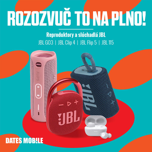 JBL reproduktory a slúchadlá