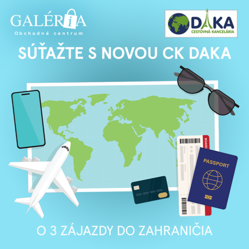 Vyhrajte zájazd s CK DAKA