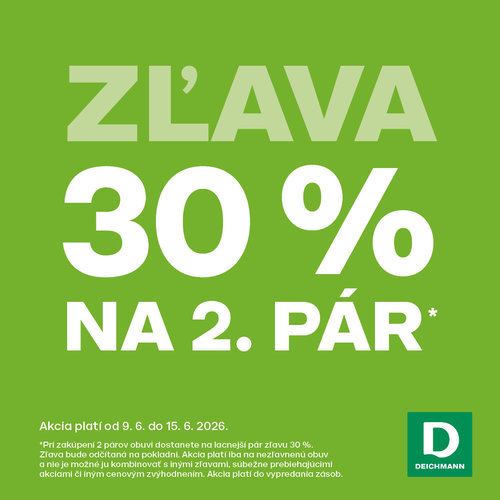 ZĽAVA, KTORÁ SA NEODMIETA!